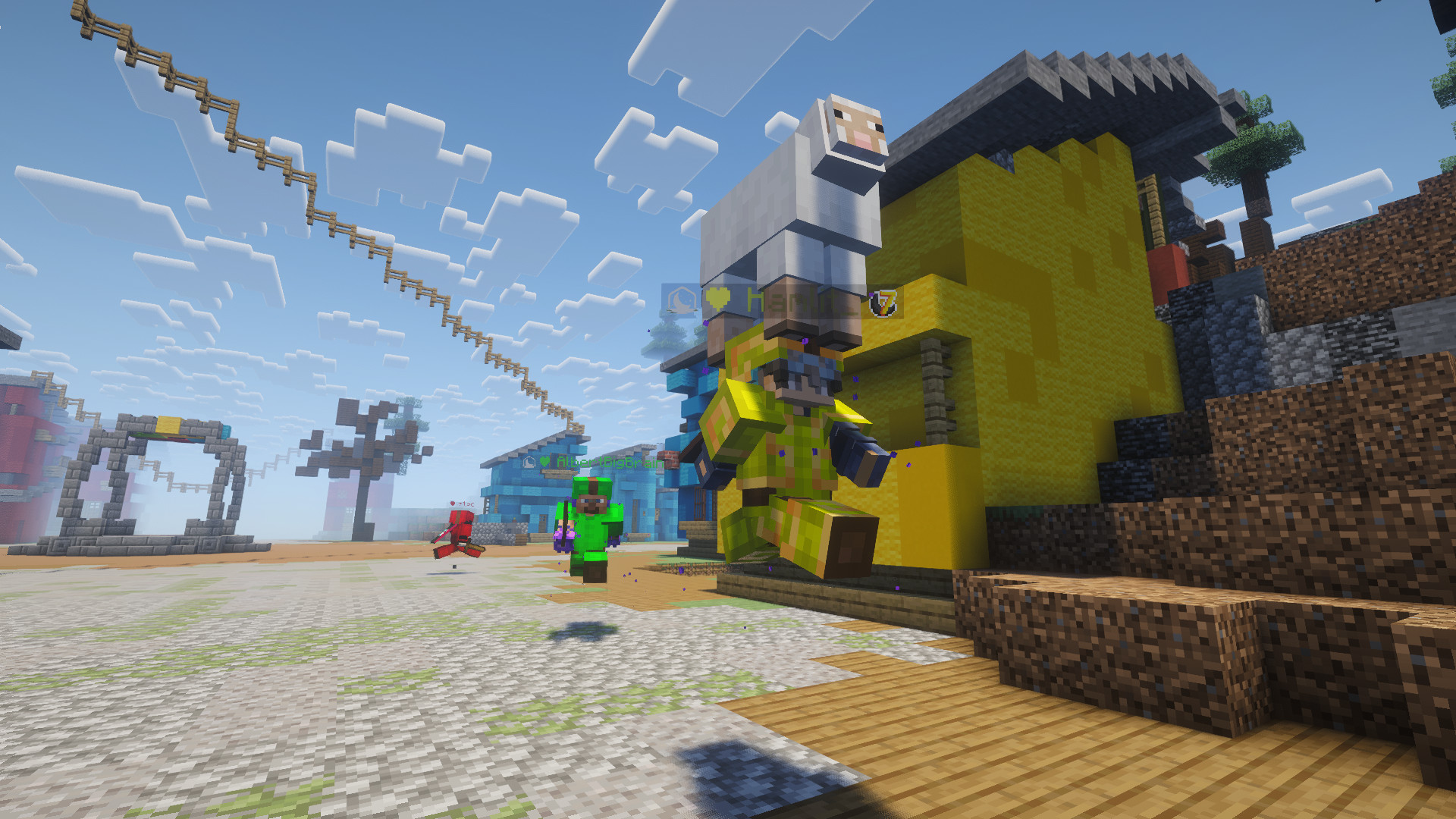 Sheep Wars gamemode